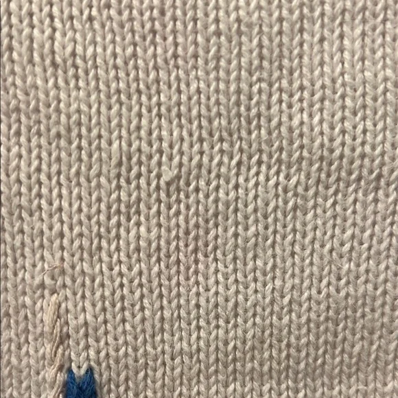 Nautical Themed Sailing Sweater - Cream Size small - Picture 8 of 8